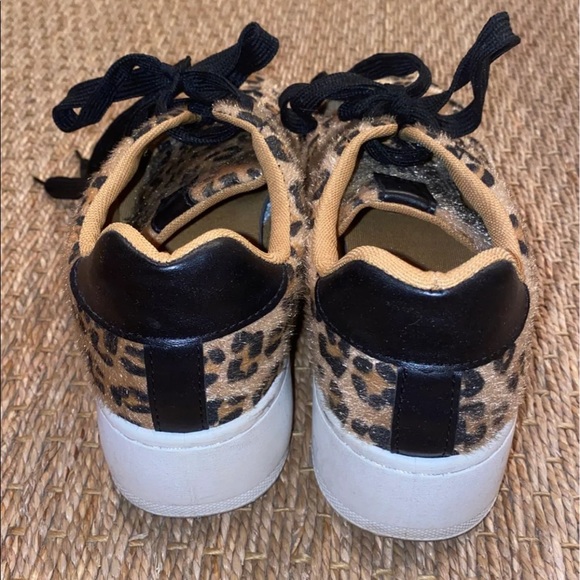 Cheetah Platform Sneakers - Picture 4 of 5